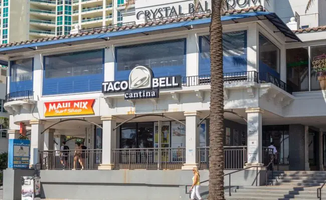 Taco Bell Cantina Fort Lauderdale Beach