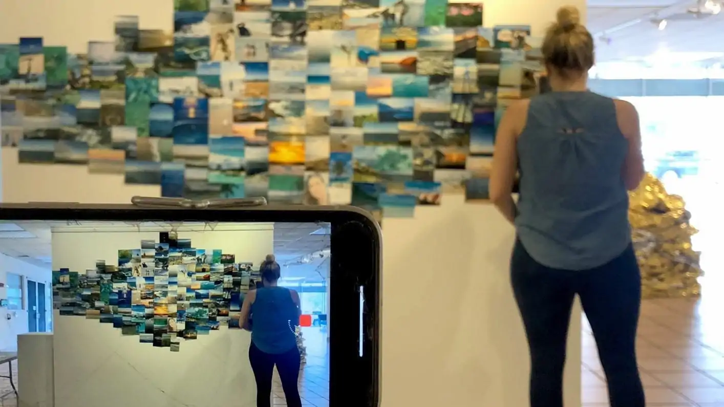 1000 ocean memories exhibit at artserve