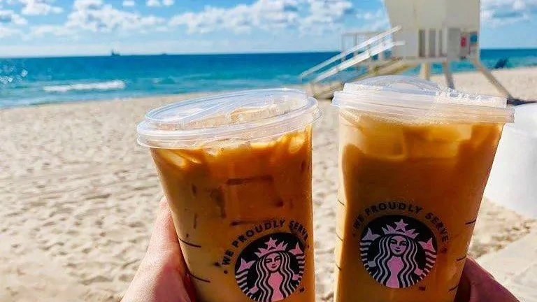 coffee on the beach